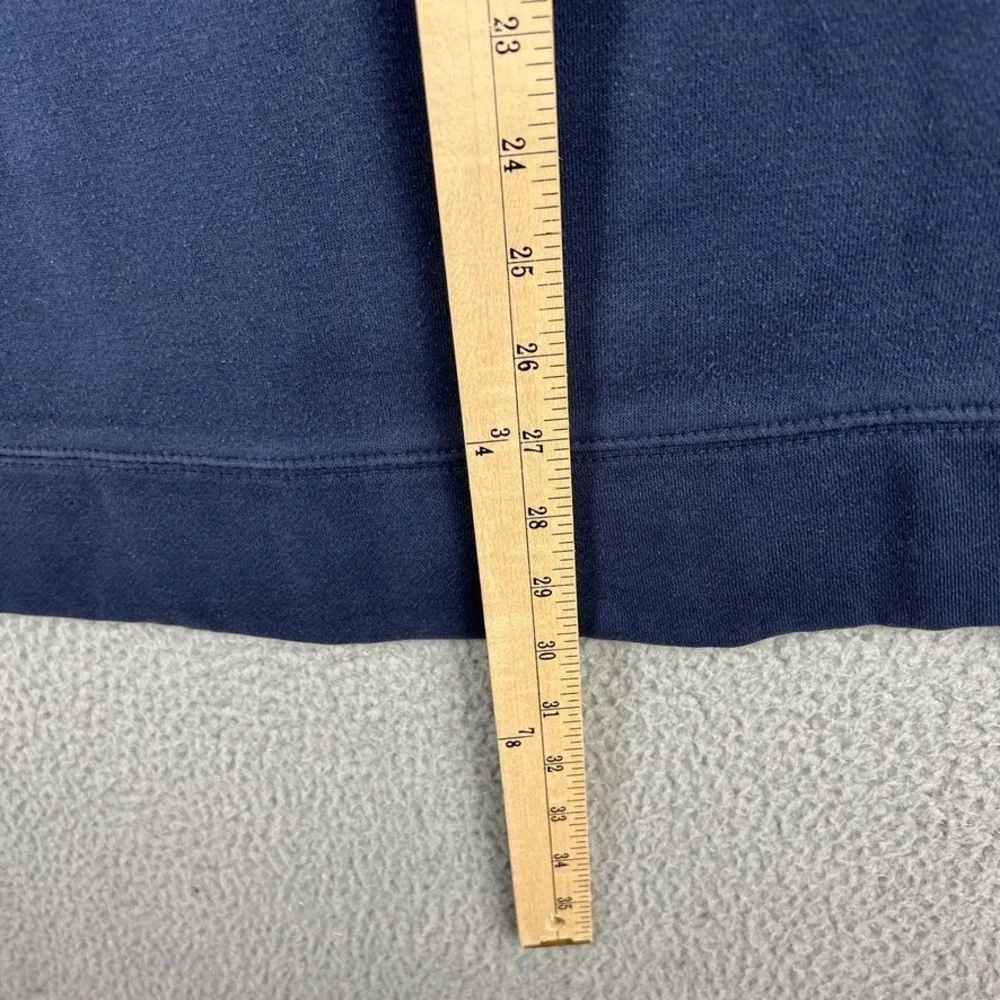 Vintage Nike Team Center Swoosh Hoodie Navy Blue Marquette Golden Eagles Mens L‎